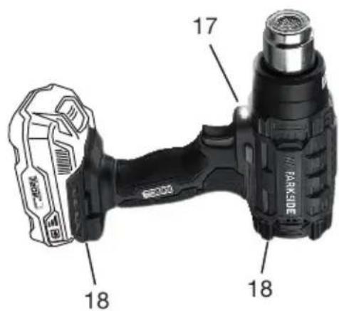 PARKSIDE PHLGA 20-Li D3 - GB MT - 2