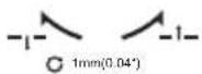 PARKSIDE POFA 12 B3 - Symbols on the appliance - 9