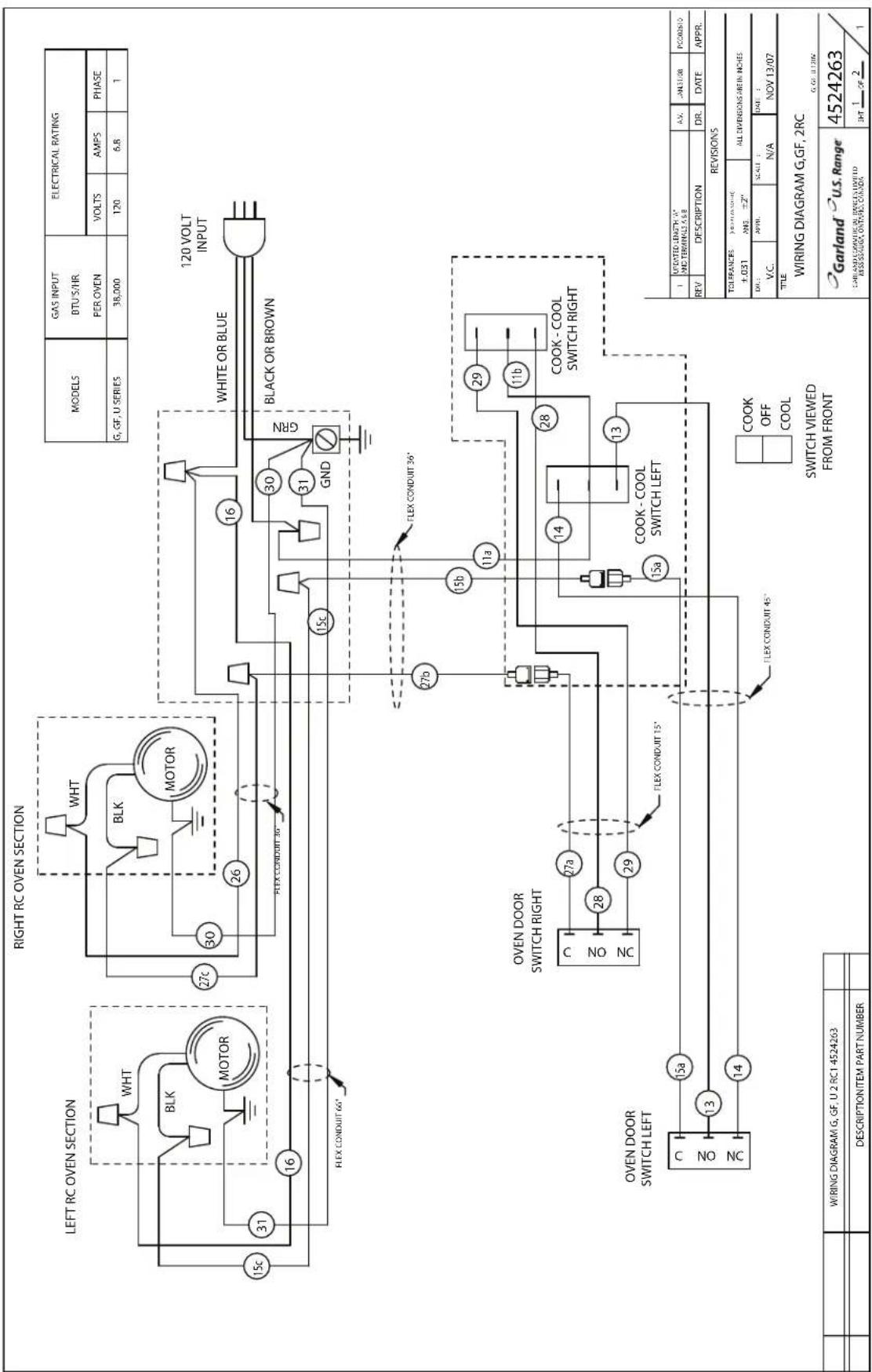 GARLAND G48-4G24SS - Diagramas De Cableado - 3