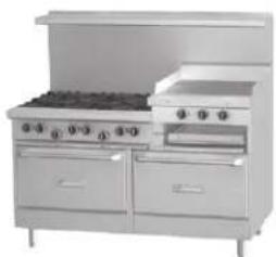 GARLAND G60-10RS - INSTRUCCIONES DE INSTALLACION Y OPERATION ESTUFAS DE GAS PARA RESTAURANTES GARLAND SERIE G - 9