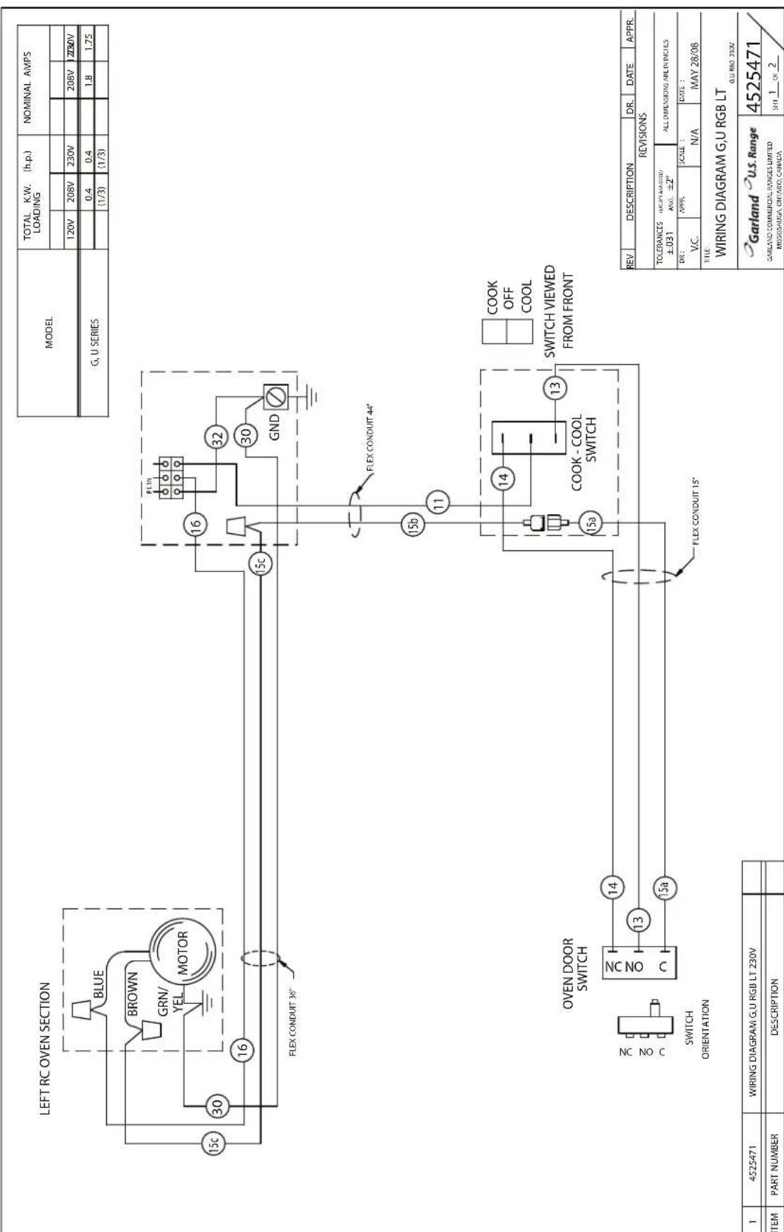 GARLAND GF48-2G36LL - Diagramas De Cableado - 11