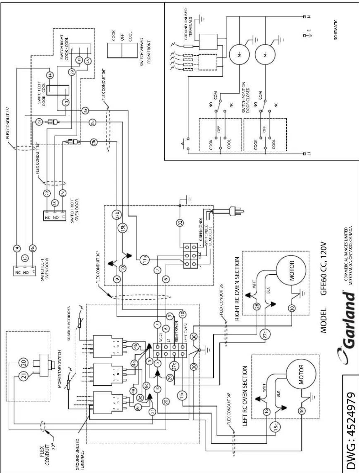 GARLAND GF48-2G36LL - DWG:4525255 - 1
