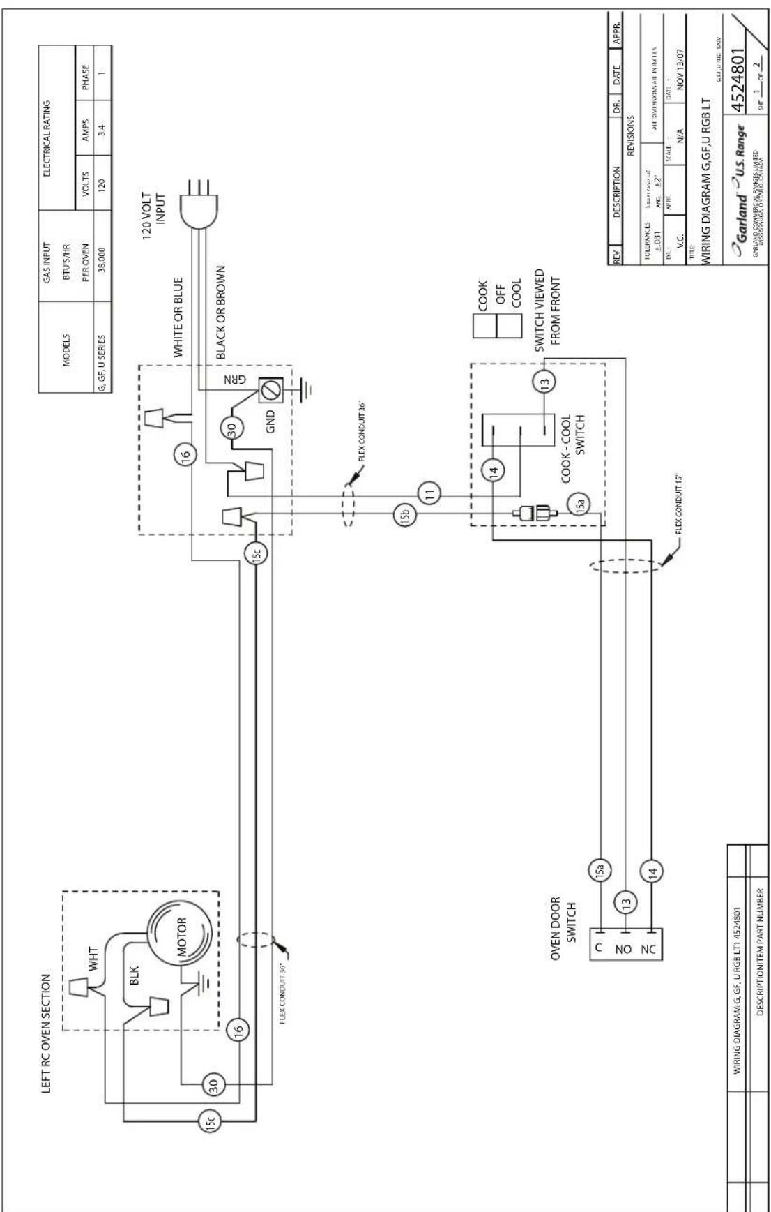 GARLAND GF48-2G36LL - Diagramas De Cableado - 5
