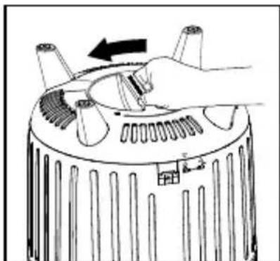 HOMEDICS AP-T200 - REPLACING THE TRUE HEPA FILTER - 1
