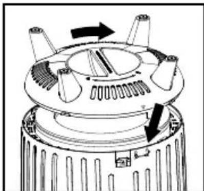 HOMEDICS AP-T200 - REPLACING THE TRUE HEPA FILTER - 4