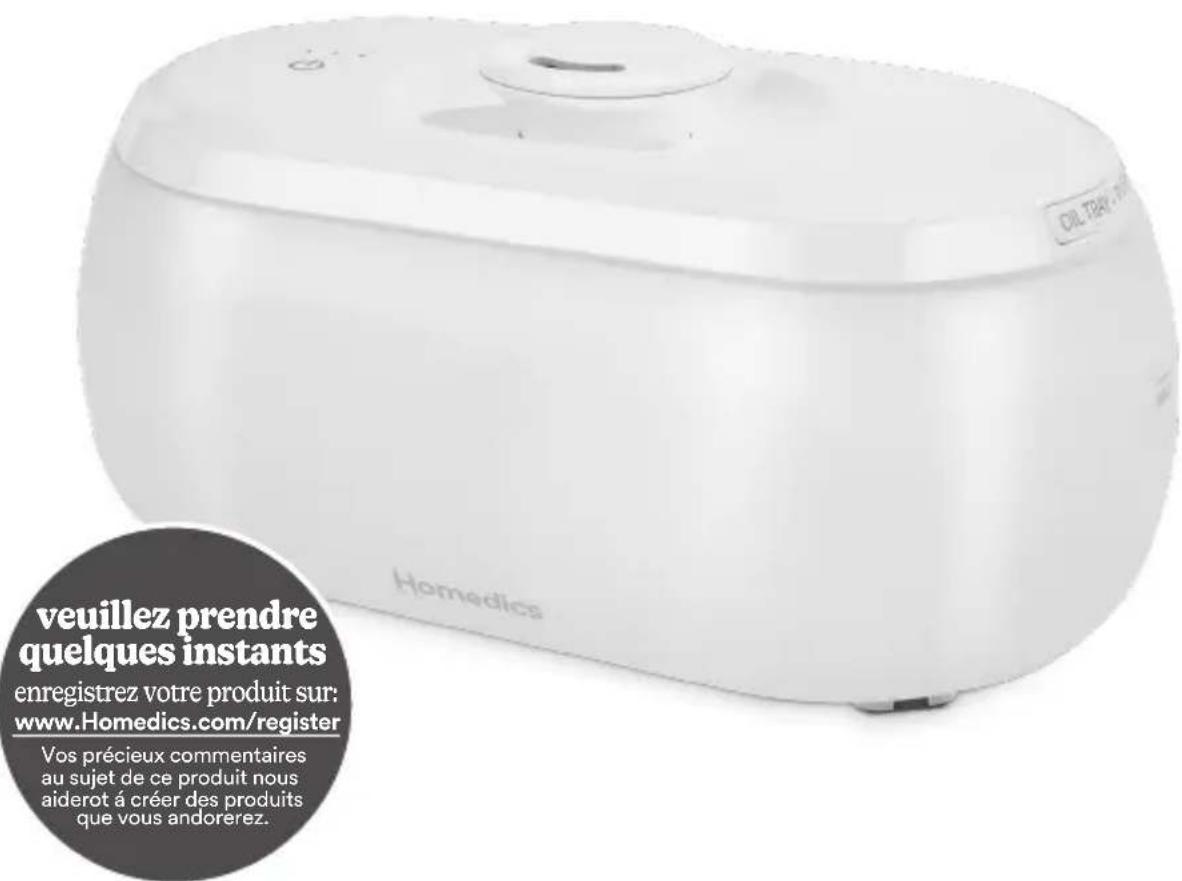 HOMEDICS UHE-CMTF14 - humidificateur ultrasonique CMTF14 - 1