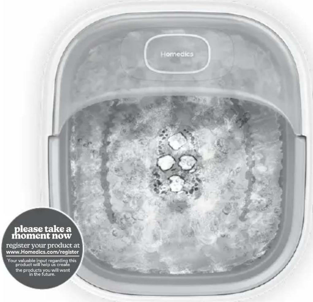 HOMEDICS FB-72 - smart space essential footbath - 1