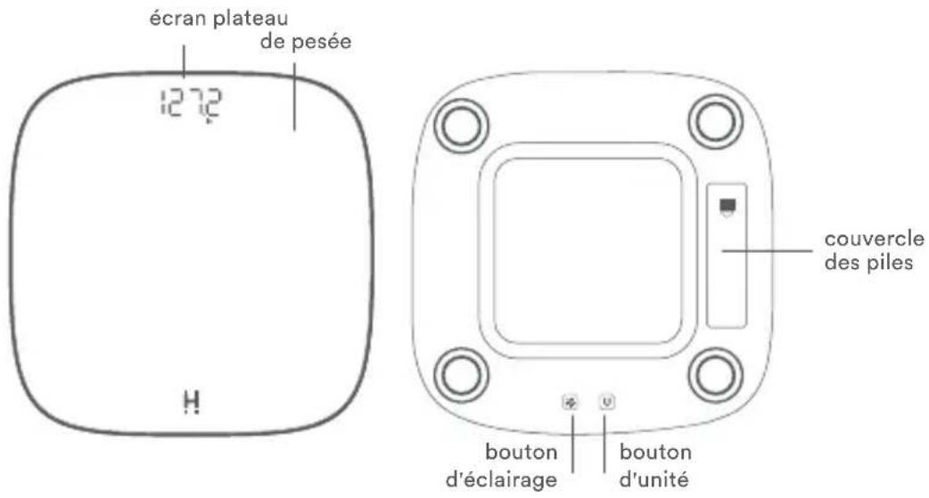 HOMEDICS SCL-B150 - APPRENDRE À CONNAÎTRE VOTRE PÈSE-PERSONNE NUMÉRIQUE GLO AVEC ÉCLAIRAGE AMBIANT POUR SCL-B100 ET SCL-B150 - 1