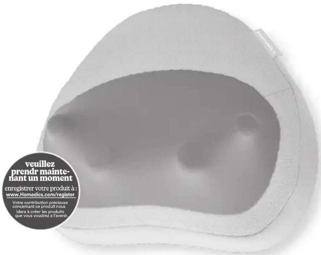 HOMEDICS NMS-705HJ - Inclinaison totale appareil de massage pour le cou et le corps sans fil - 1