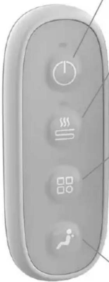 HOMEDICS MCS-114H - UBICACIÓN DE PIEZAS Y COMANDOS - 1
