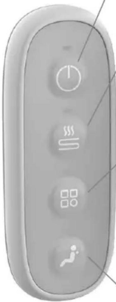 HOMEDICS MCS-114H - EMPLACEMENT DES PIÈCES ET DES COMMANDES - 1