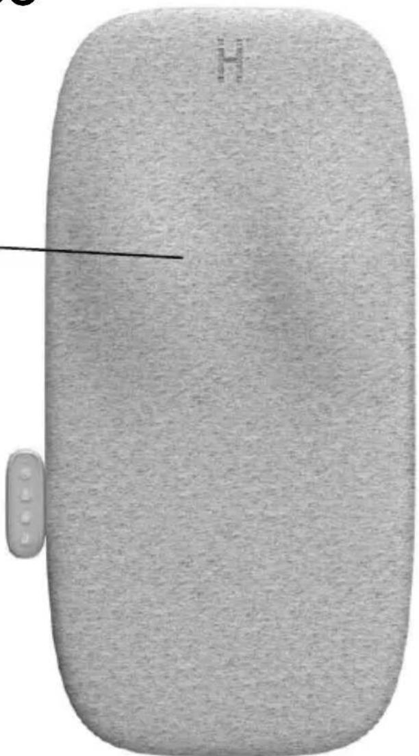 HOMEDICS MCS-114H - COJÍN DE MASAJE SHIATSU ULTRA DELGADO CON CALOR - 1