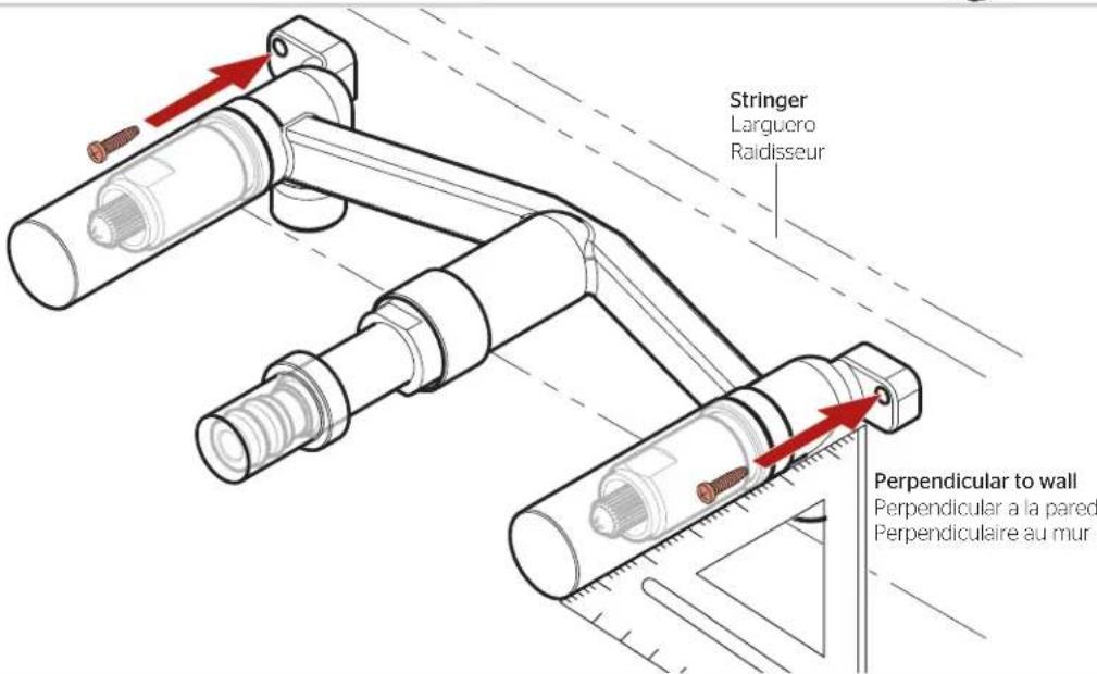 Pfister L0W8-0200 - screws not provided - 1