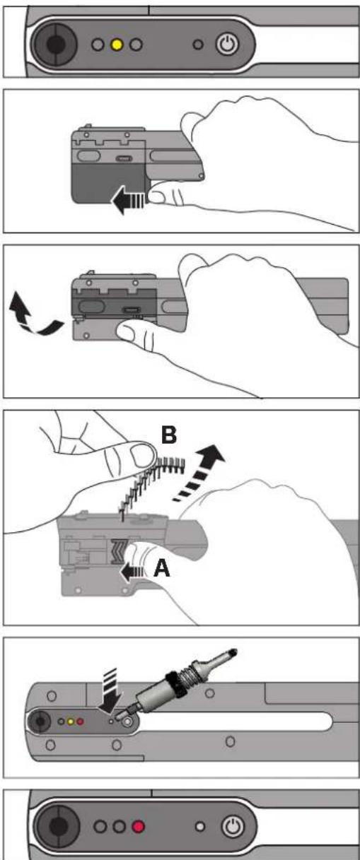 Phoenix Contact CF CRIMPHANDY - Removing a blockage at the ferrule transport - 1