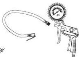PARKSIDE PVKO 50 C3 - Mit Ventiladapter, Ballnadel, Universaladapter - 3