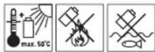 PARKSIDE PPFBSA 12 B2 - PRUDENCE! RISQUE D'EXPLOSION! Ne jamais recharger des piles non rechargeables. - 1