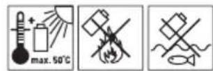PARKSIDE PPFBSA 12 B2 - ATTENZIONE! PERICOLO DI ESPLOSIONE! Non caricare mai batterie non ricaricabili. - 1