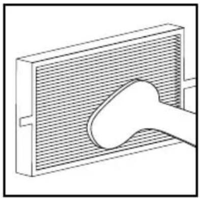 HOMEDICS AP-C500 - CLEANING THE PREFILTER - 1