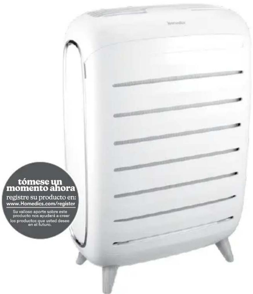 HOMEDICS AP-C500 - purificador de aire inteligente C500 - 2