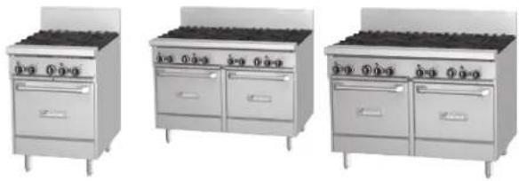GARLAND GF60-10RR - ESTUFAS DE GAS PARA RESTAURANTES GARLAND SERIE SENTRY GF - 1