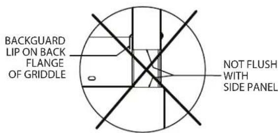 GARLAND GF60-10RR - Backguard With High Shelf Or Salamander Mounting Instructions - 3