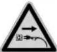 SCHEPPACH HAW2000 - Erklärung der Symbole auf dem Gerät - 7