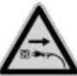SCHEPPACH HAW2000 - Explication des symboles sur l'appareil - 7