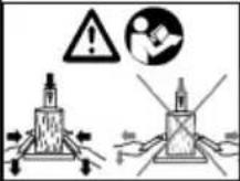 SCHEPPACH FBCC10T - Explication des symboles sur l'appareil - 24