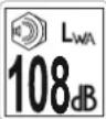 SCHEPPACH MF1200-4E - Wyjaśnienie symboli na urządzeniu - 19