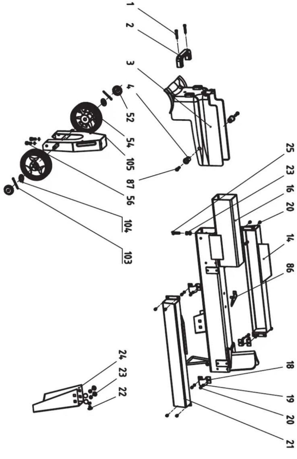 SCHEPPACH lx 500 - 0603haueHHe CnMBOIOB npINarAeTcK yCTPOIcTBy - 19