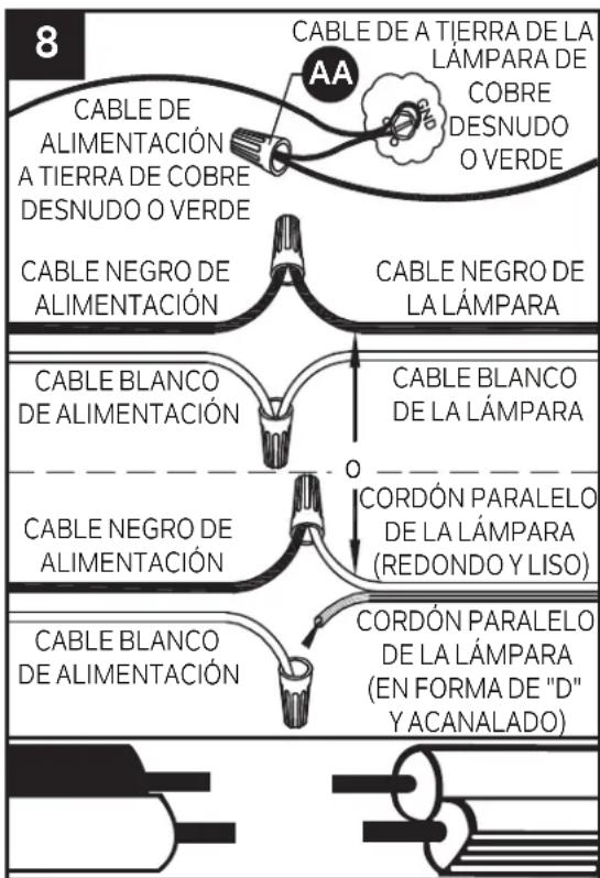 Kichler Sayulita 82401 - Cables de alimentación: - 2
