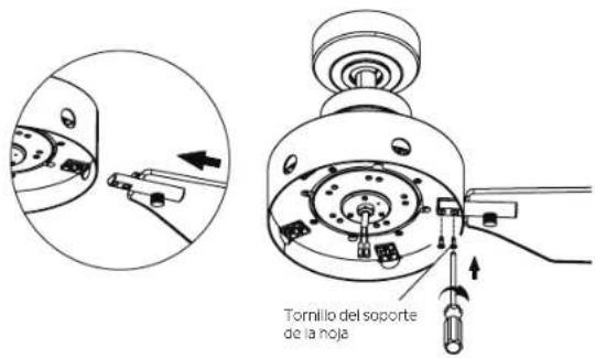 Kichler Guardian 330057 - COLOCACIÓN DE LAS ASPAS DEL VENTILADOR - 2