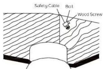 Kichler Guardian 330057 - INSTALLATION OF SAFETY SUPPORT (required for Canadian installation ONLY) - 2