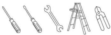 Kichler Guardian 330057 - TOOLS AND MATERIALS REQUIRED - 1