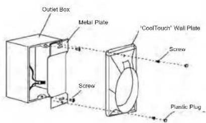 Kichler Guardian 330057 - INSTALLING THE COOLTOUCH\* CONTROL SYSTEM WALL PLATE - 2