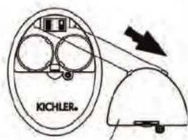 Kichler Guardian 330057 - INSTALACIÓN Y EXTRACCIÓN DEL TRANSMISOR DE MANO - 3