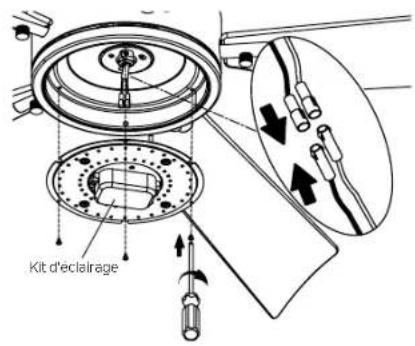Kichler Guardian 330057 - INSTALLATION DU KIT D'ÉCLAIRAGE ET DU VERRE - 1