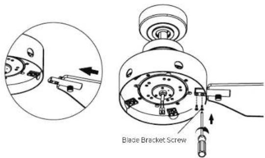 Kichler Guardian 330057 - ATTACHING THE FAN BLADES - 2