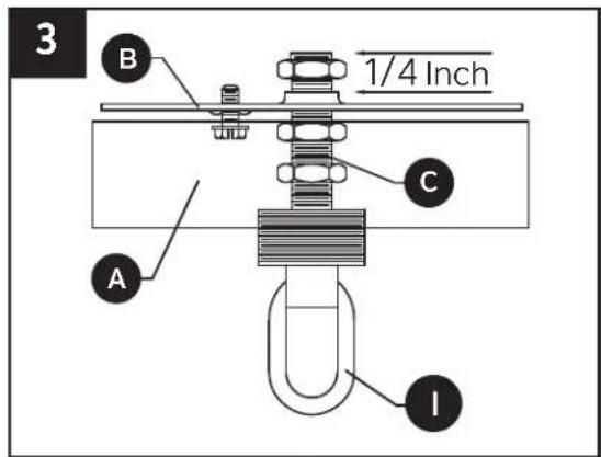 Kichler Lecelles 82390 - Hardware Used - 3