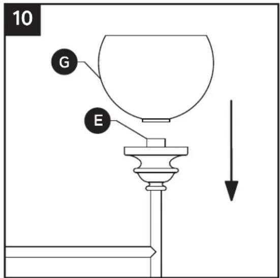 Kichler Lecelles 82390 - Hardware Used - 4