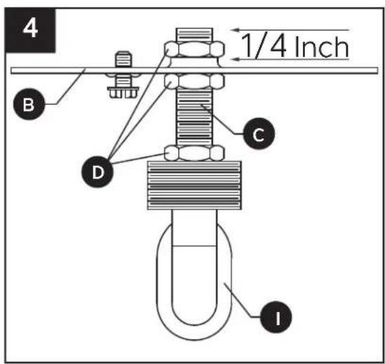 Kichler Lecelles 82390 - Hardware Used - 4