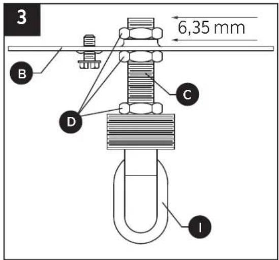 Kichler Farona 82365 - Quincaillerie utilisée - 3