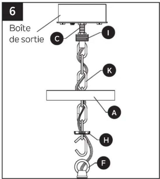 Kichler Farona 82365 - Quincaillerie utilisée - 3