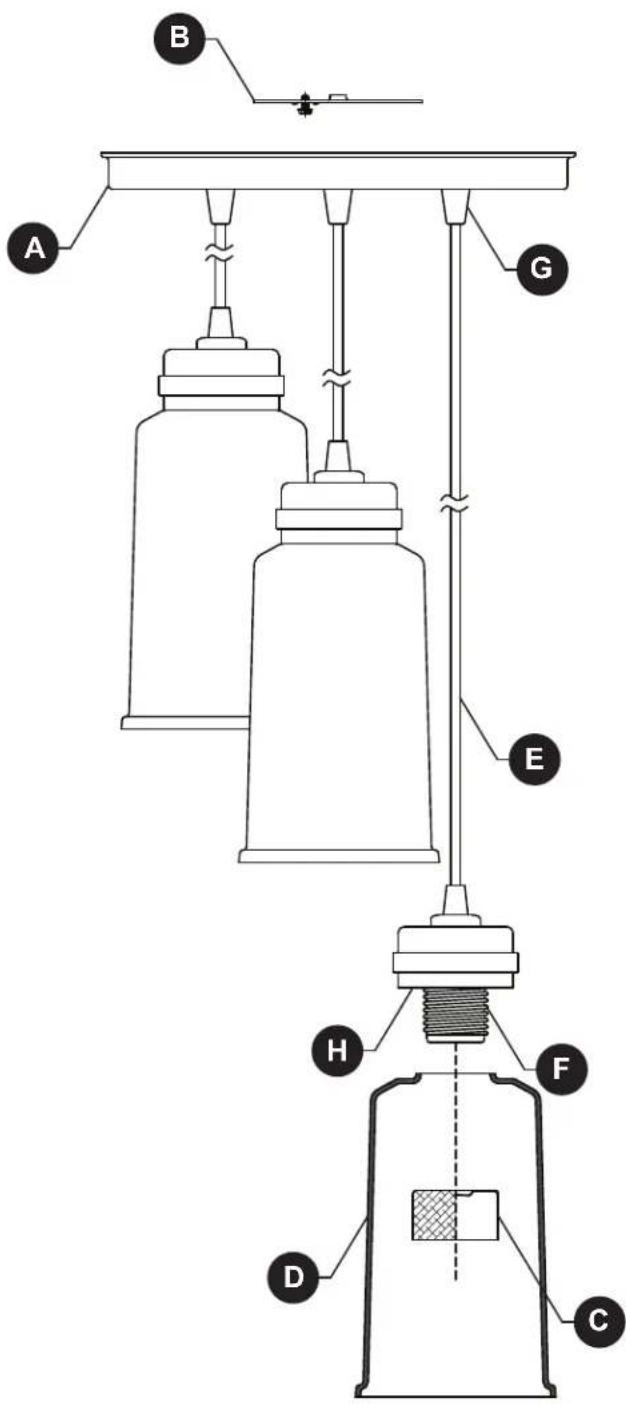 Kichler Jaylen 82415 - 2