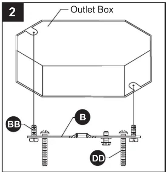 Kichler Jaylen 82415 - Estimated assembly time: 30 minutes to 1 hour - 3