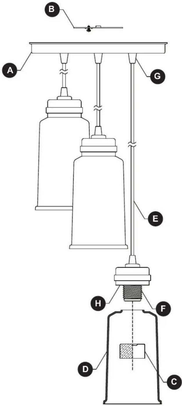 Kichler Jaylen 82415 - 2