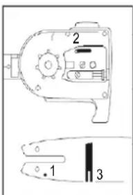 SCHEPPACH MTC52-4P - Entretien du guide-chaîne - 1