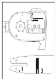 SCHEPPACH MTC52-4P - Care of the guide rail - 1