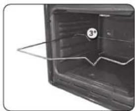 Glem Gas Ribelle GFR62BK-S3 - Cozimento no espeto de churrasco (se previsto): - 2