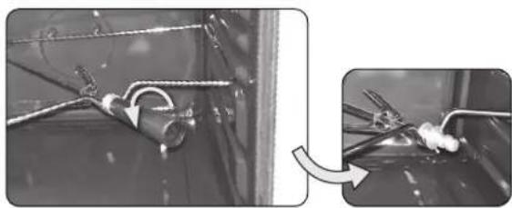 Glem Gas Ribelle GFR9W1BK - Use of the turnspit: - 2